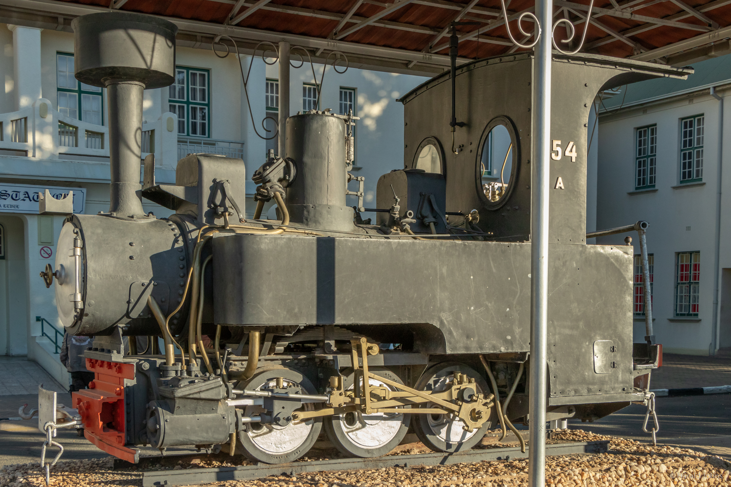 154 A, eine Illing-Schmalspur-Dampflok mit 600 mm Spurweite, 1900 bei Henschel in Kassel gefertigt
