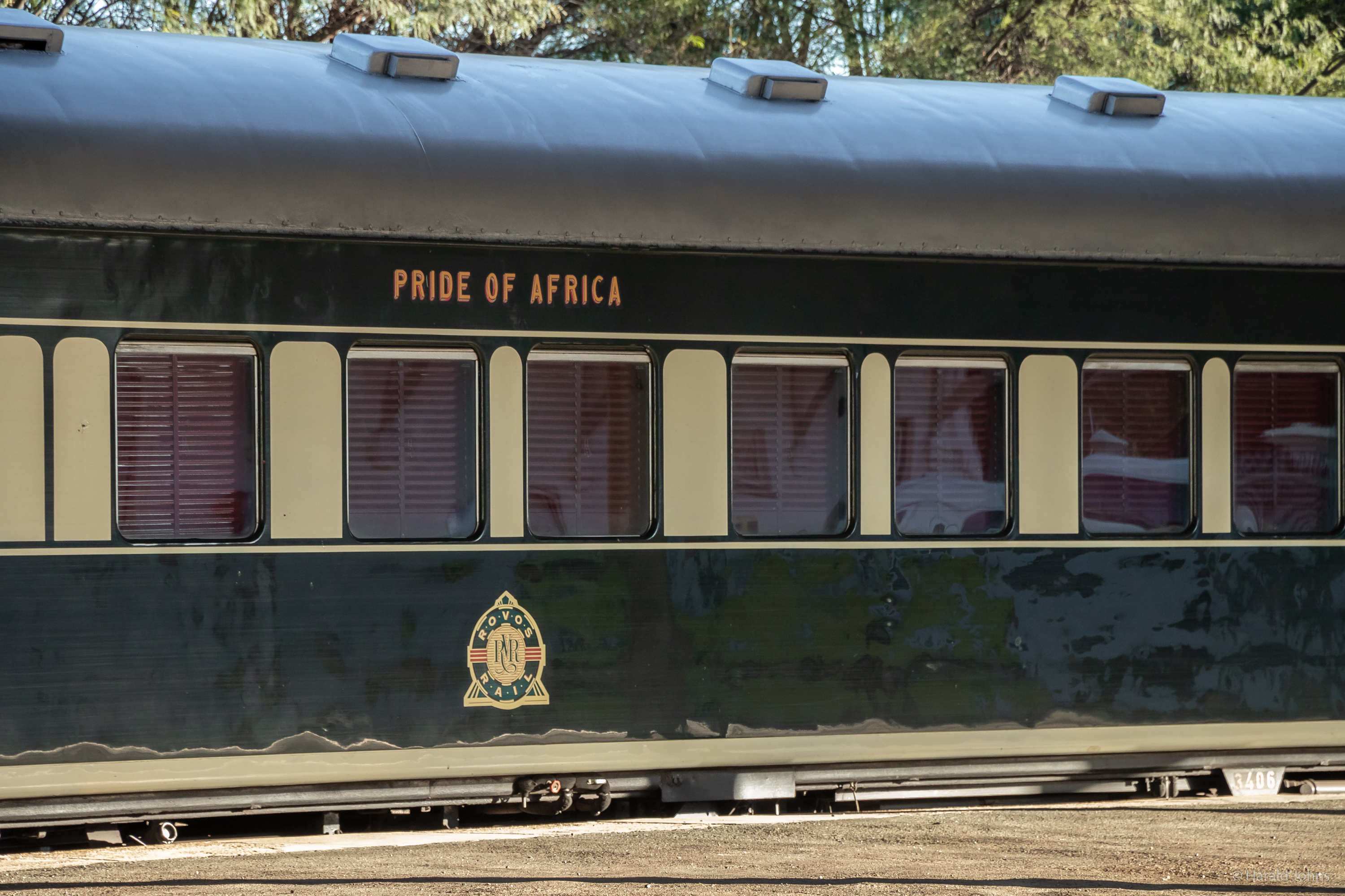 Luxuszug der Rovos-Rail  in Windhoek