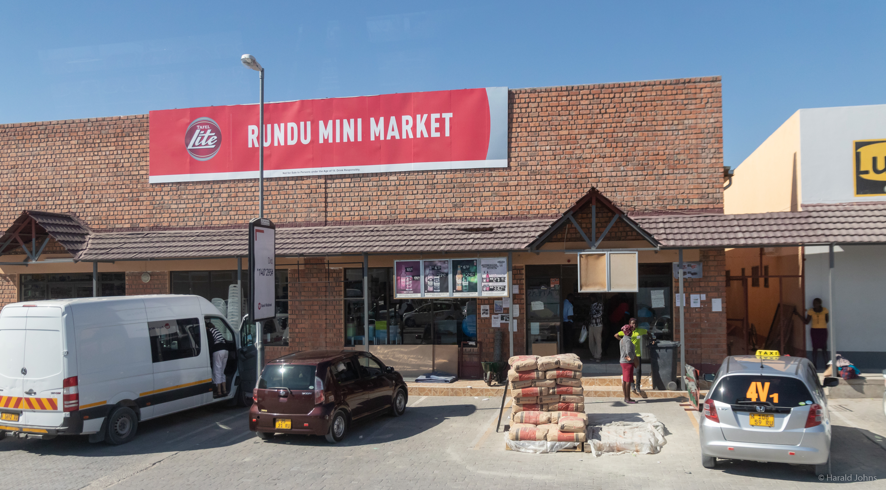 Kleiner Supermarkt in Rundu