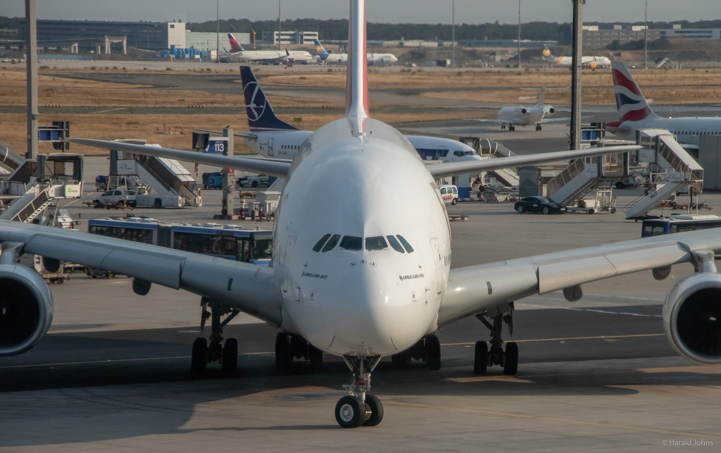 Ein Airbus 380