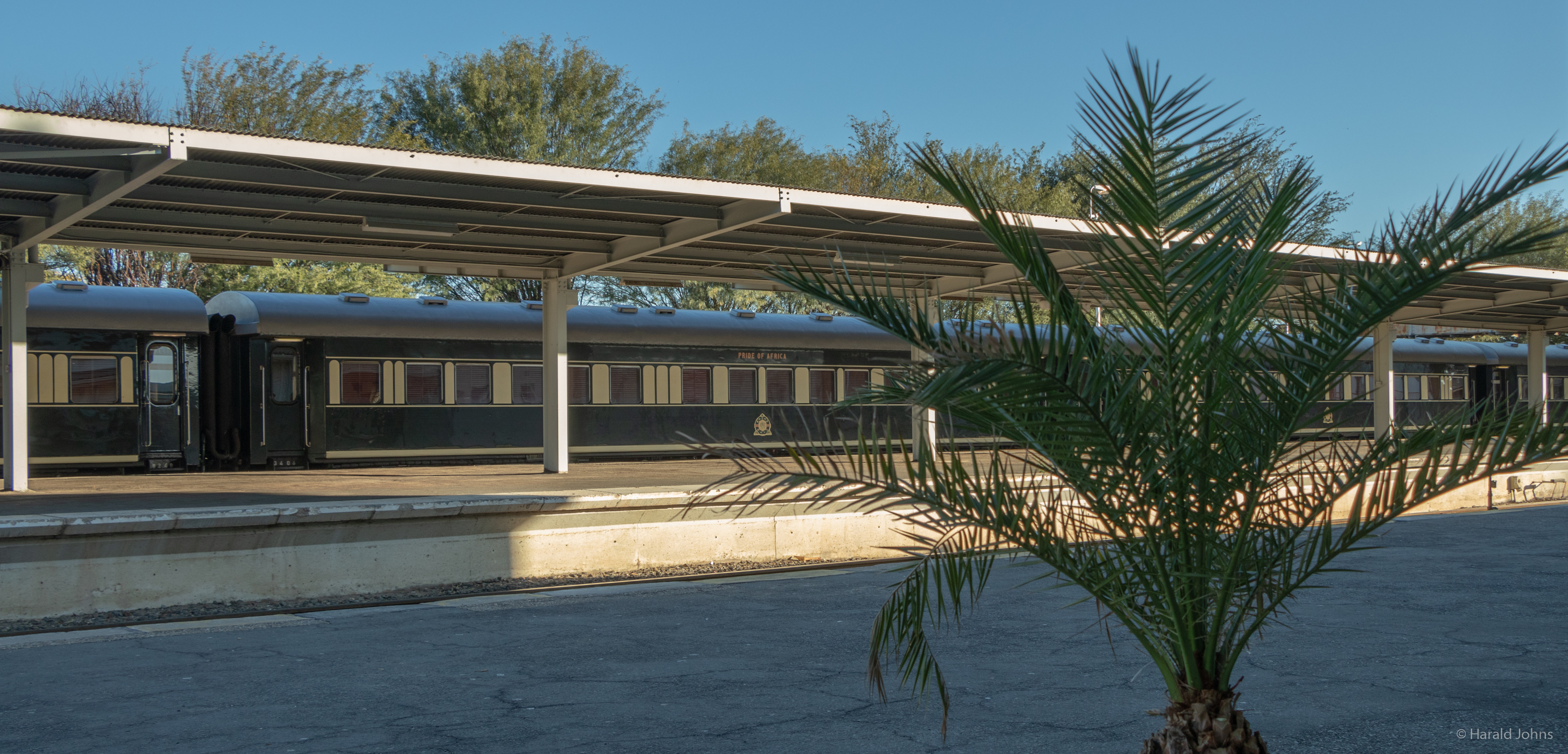 Luxuszug der Rovos-Rail  in Windhoek
