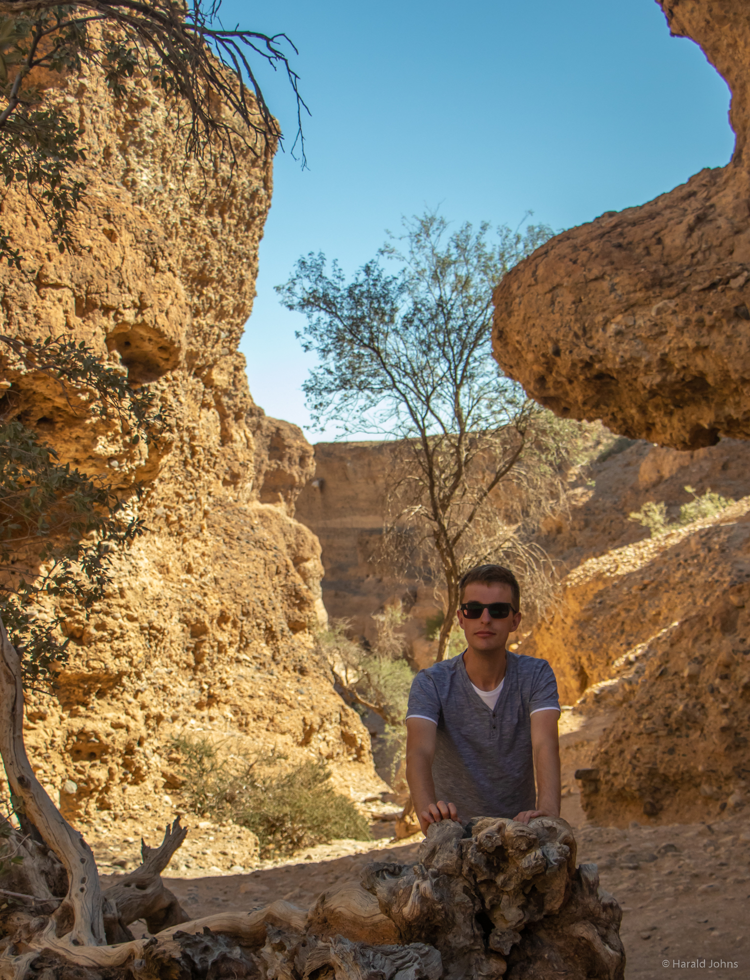 Im Sesriem-Canyon.