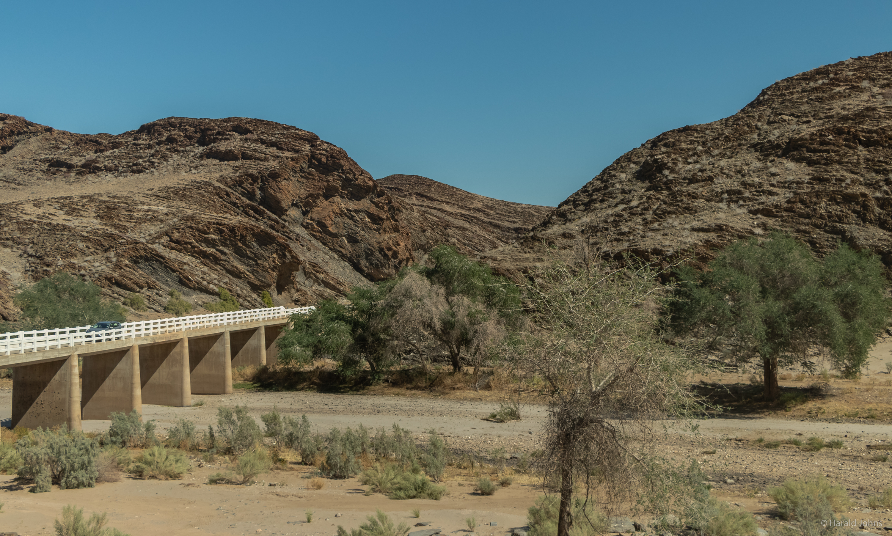 Der Kuiseb-Canyon führt lange kein Wasser.