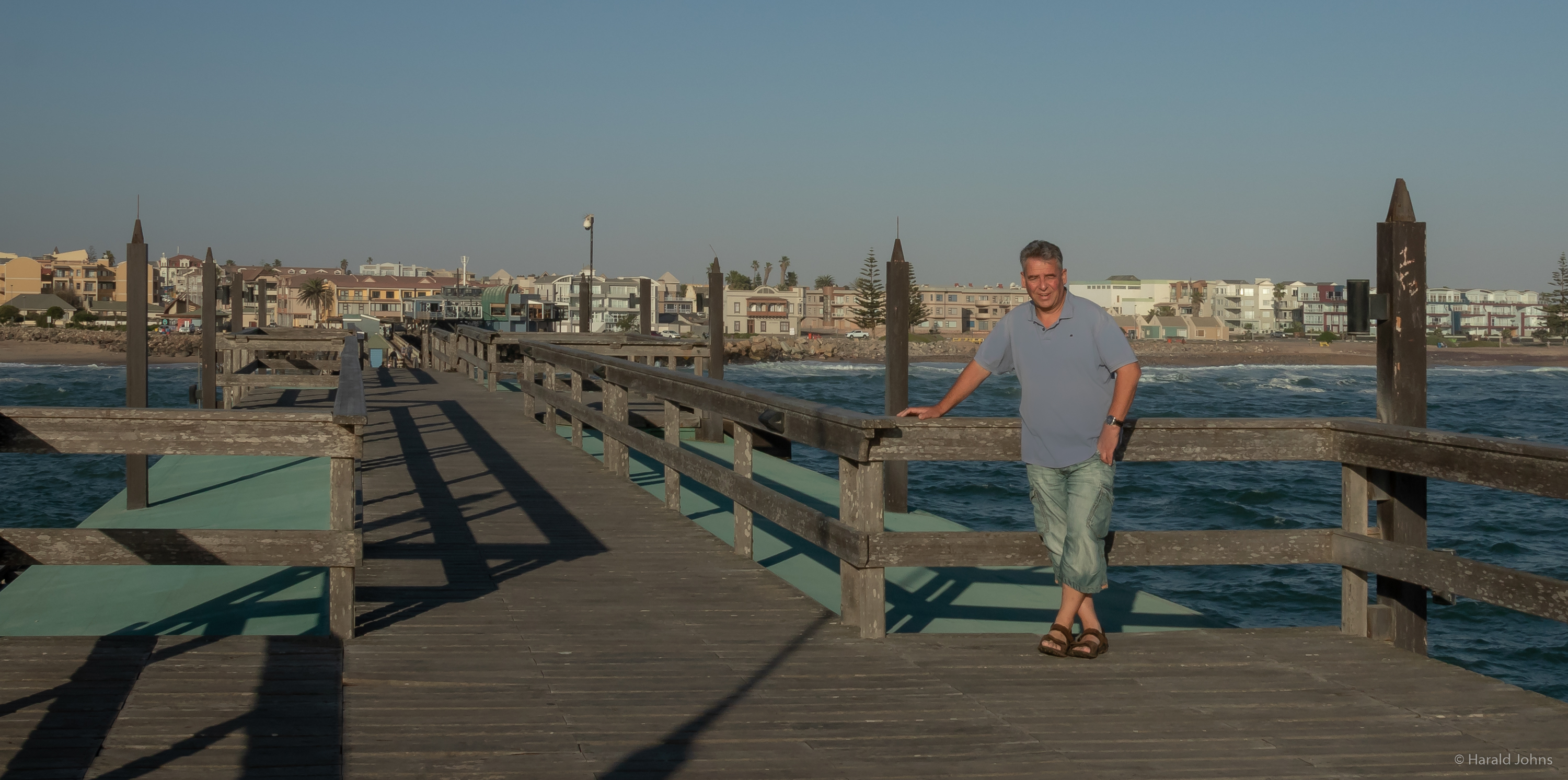 Auf der Jetty Bridge