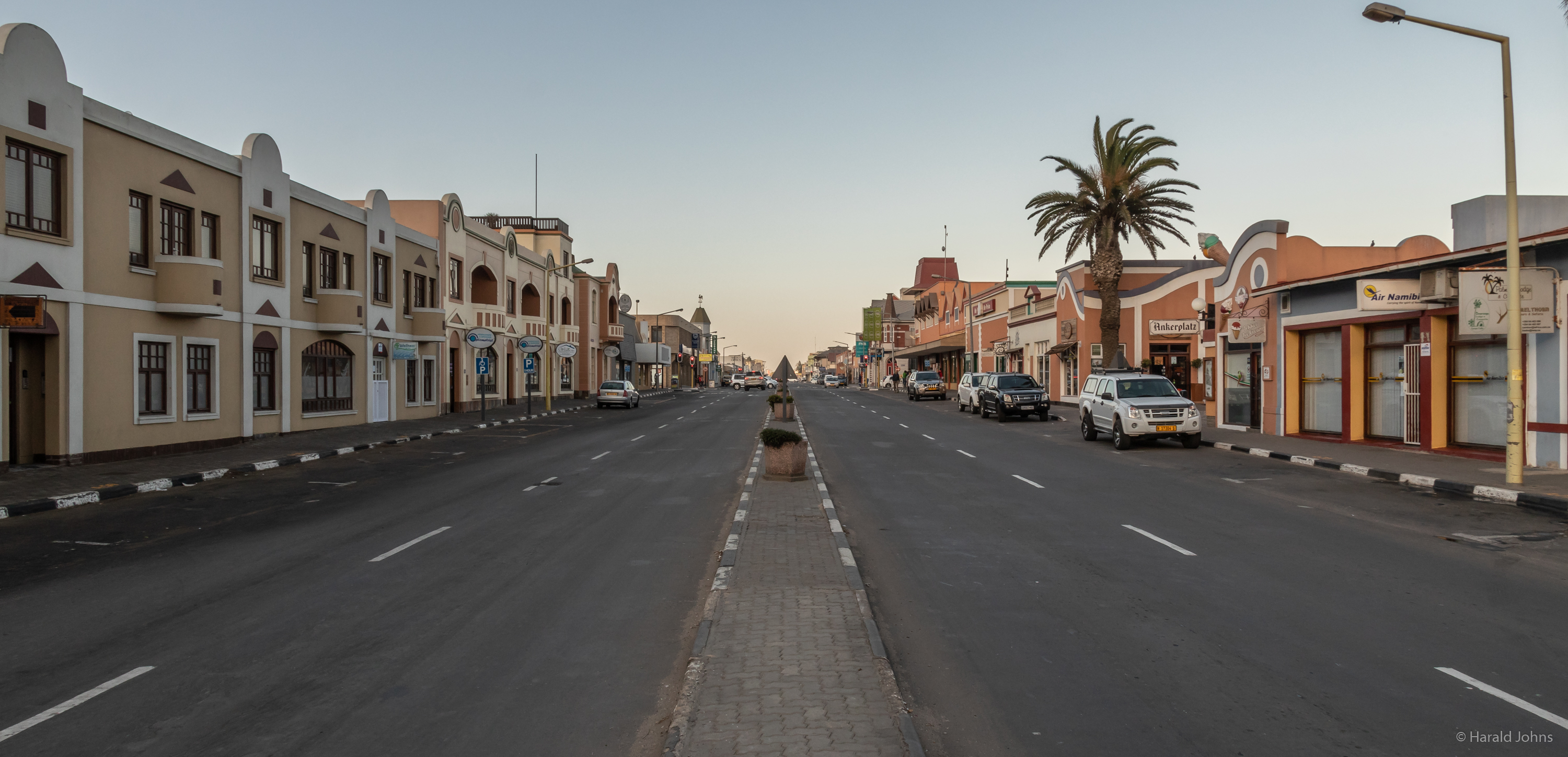 Mitten in Swakopmund