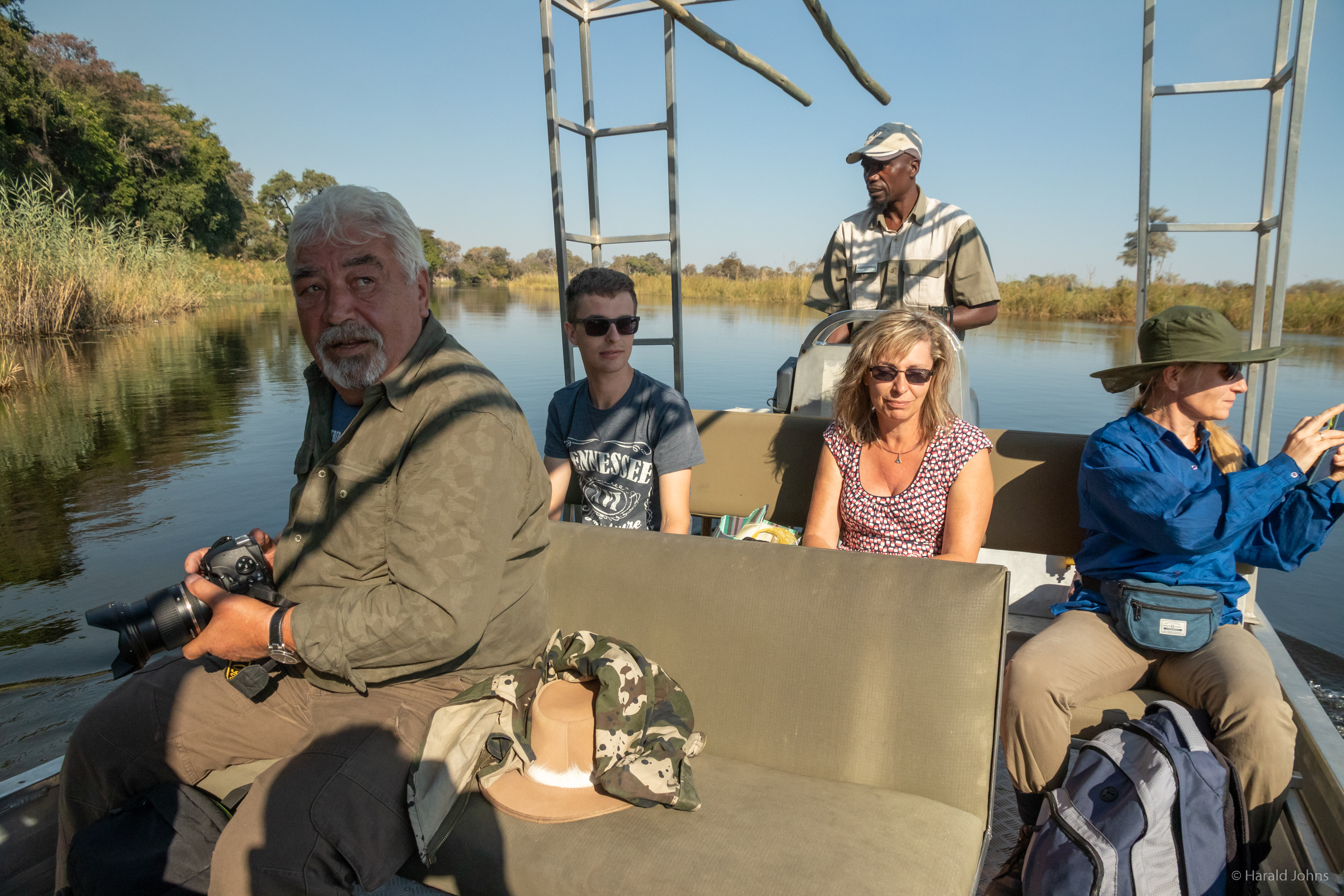 Auf dem Kwando River